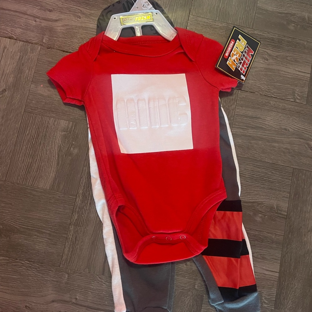 Infant king mini fresh 2piece set